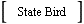 State Bird