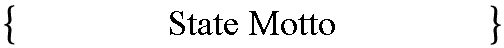 State Motto