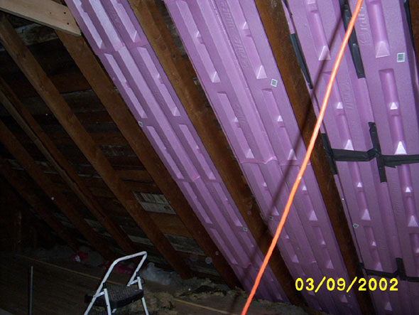 The prop vents are up on the west side, up to roughly the three-fourths point.  We still need to tape them.