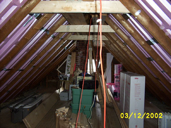 The two large boxes that the prop vents came in are now filled with excess insulation material, which I plan to reuse.