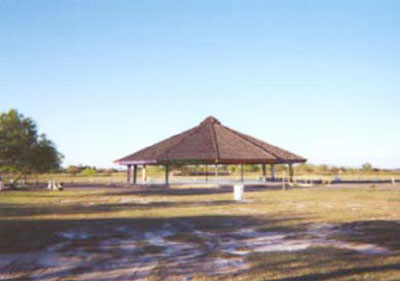 In the main part of the park, the pavilion is used for large events and family get-togethers.