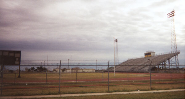 The Edcouch-Elsa stadium seats most of the population of the Delta Area when the Edcouch-Elsa Yellowjackets play.  Football is the game of choice.