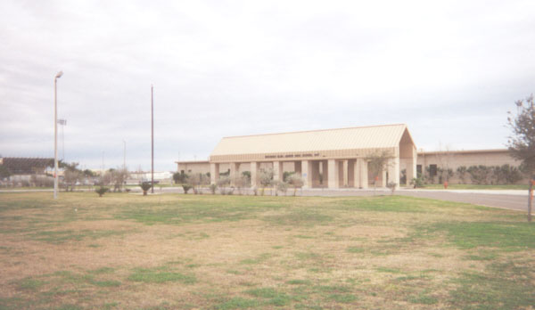 The Edcouch-Elsa Junior High School sits just west of the high school.