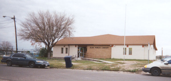 Although still small, the Elsa Public Library has expanded considerably in the past few years.  It includes a bank of approximately a dozen computers with constant access to the Internet, and a staff that is willing to help you find what you are looking for.