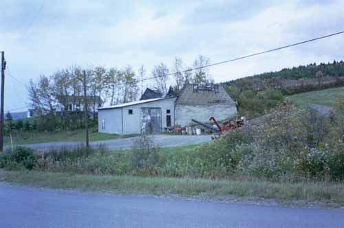 At the corner of New Canada and Strip Roadsd, this building has seen better days.