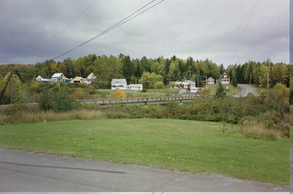 A view of the bridge from Church Street in Soldier Pond.