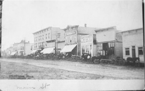 Stephenson, Michigan in the early 1900s.